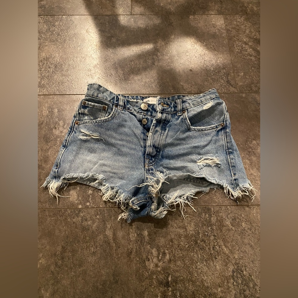 Zara Denim shorts.